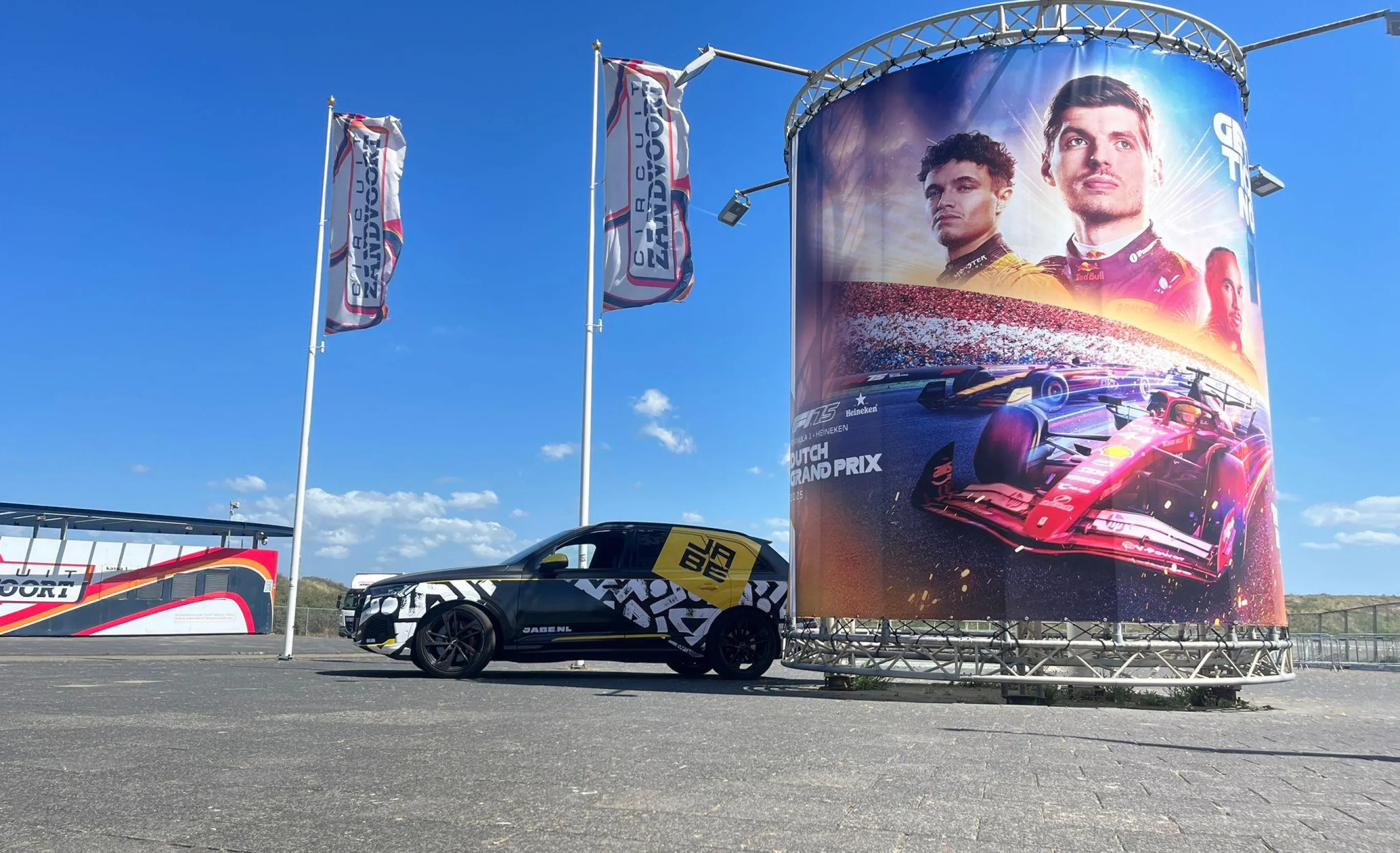 Outdoor Signing - XXL spandoek