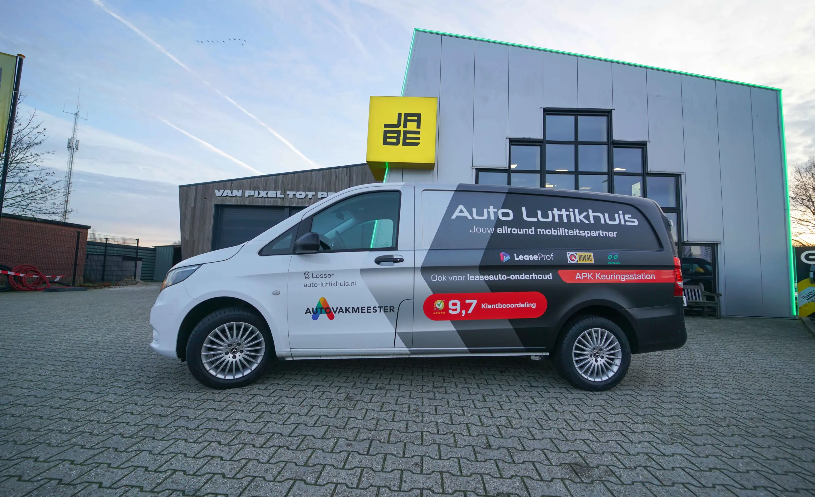 Belettering wagenpark