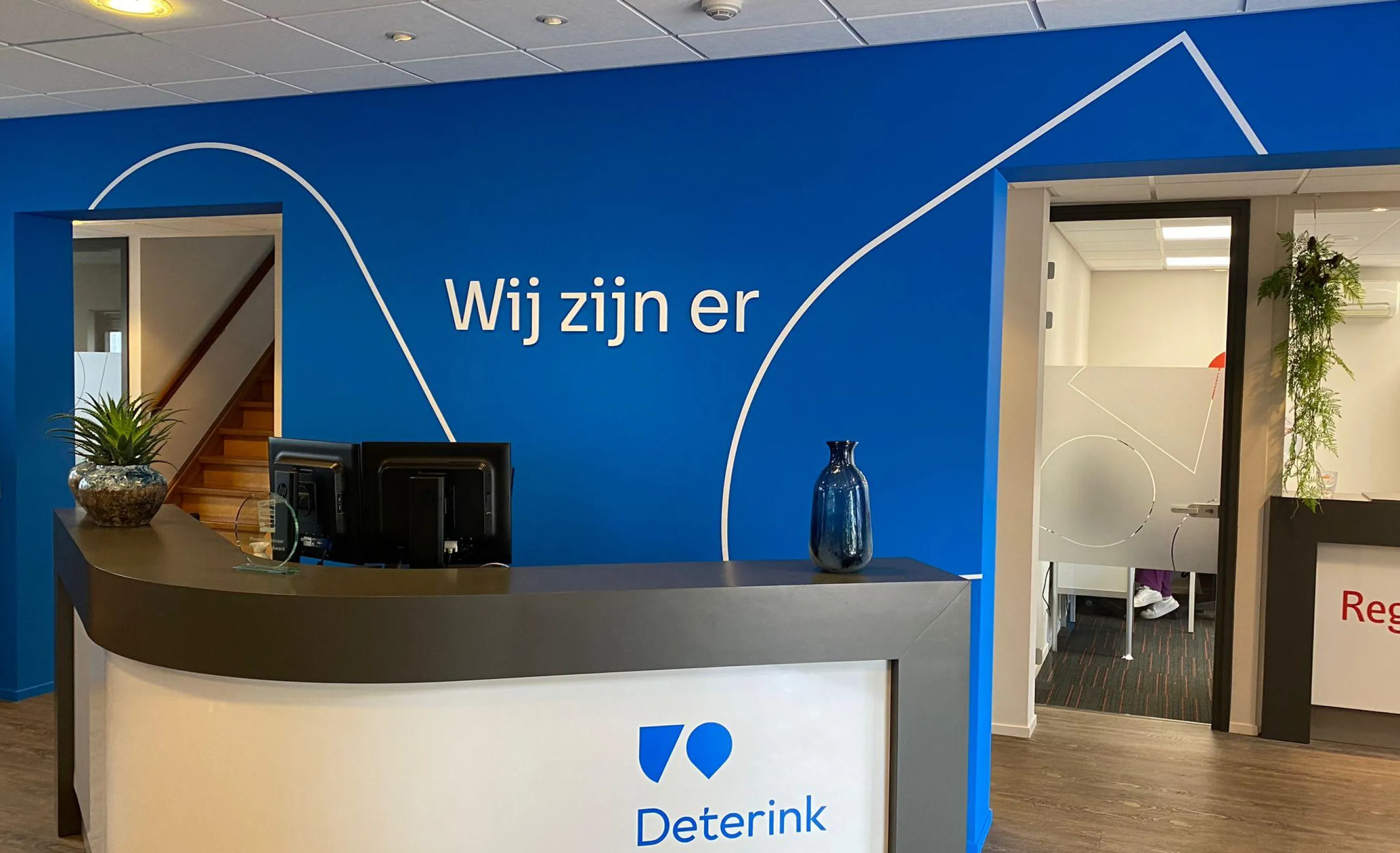 Interieur belettering